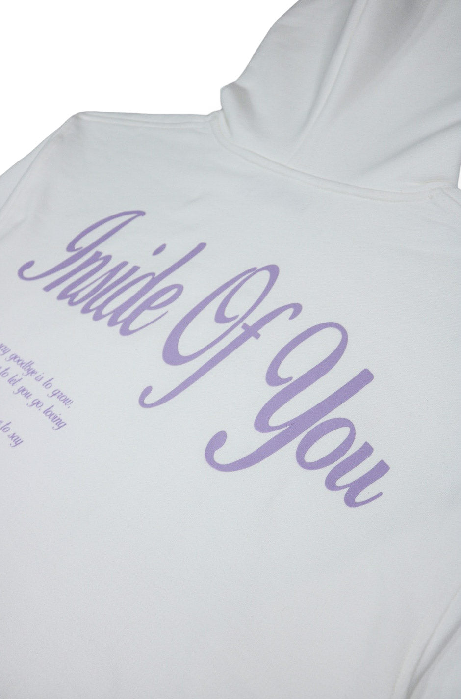 -Hoodie de color blanco marfil -Hecho con burda 100% algodón de 450 gramos -Estampados en serigrafia / alta densidad -Tag dedicatorio dopamine -Sello gel perspective -Rib elastico -Bolsillos -Capucha -Diseñado y creado en Medellin,Colombia