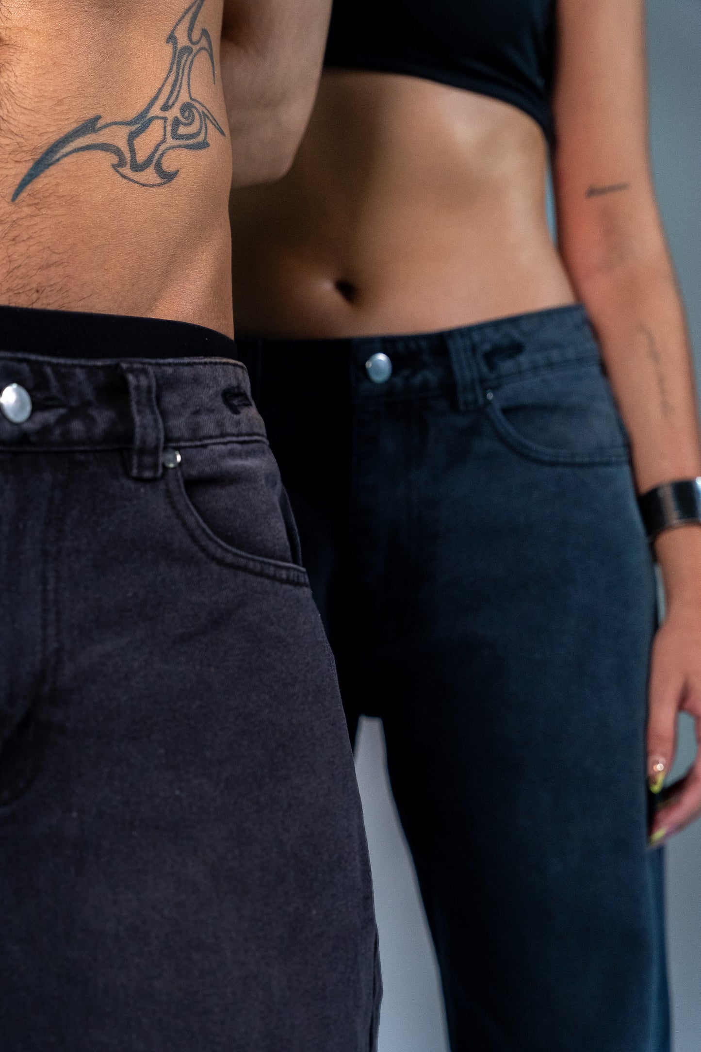 Unbasic Black Washed Jean 08