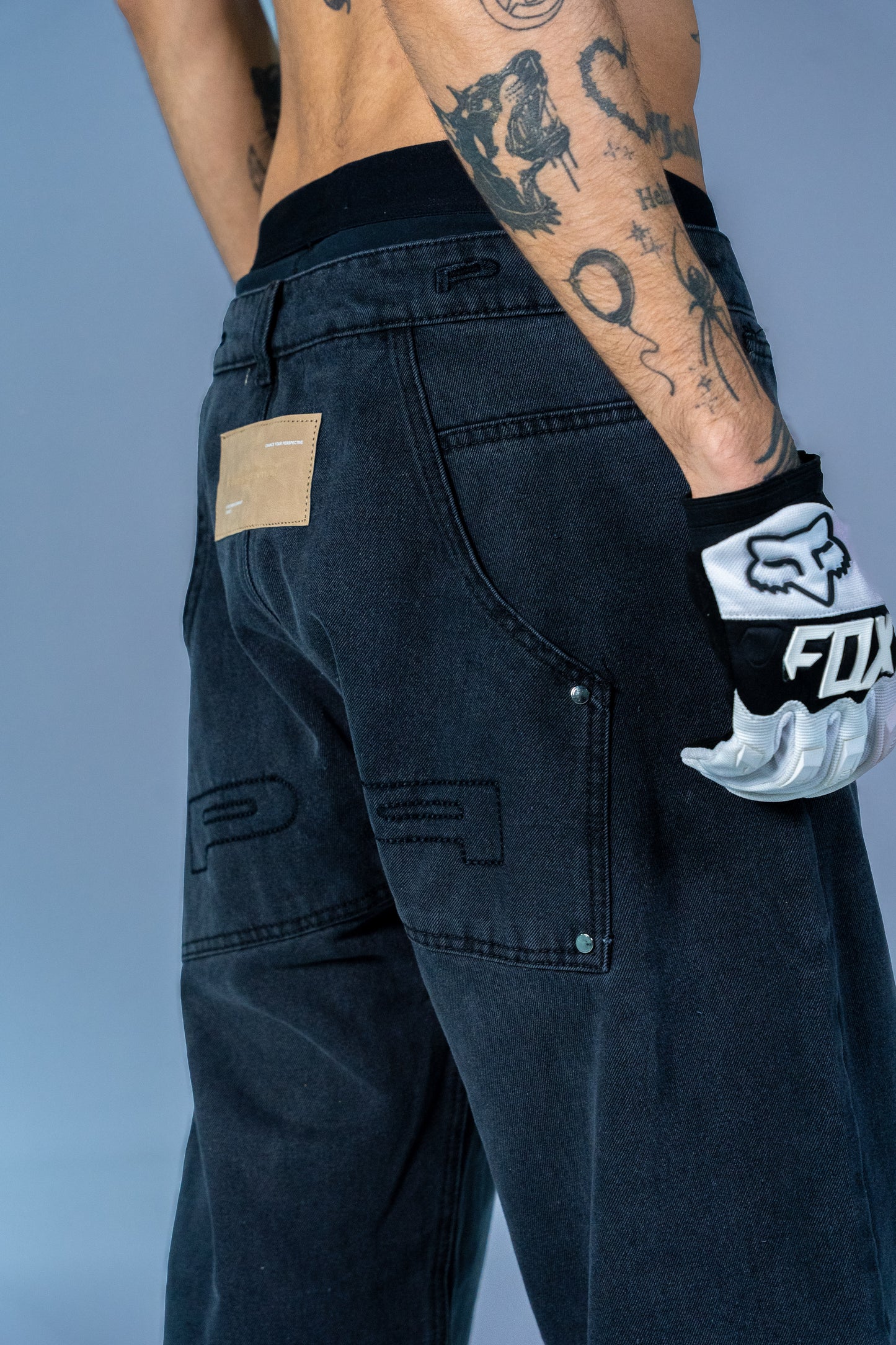 Unbasic Black Washed Jean 08