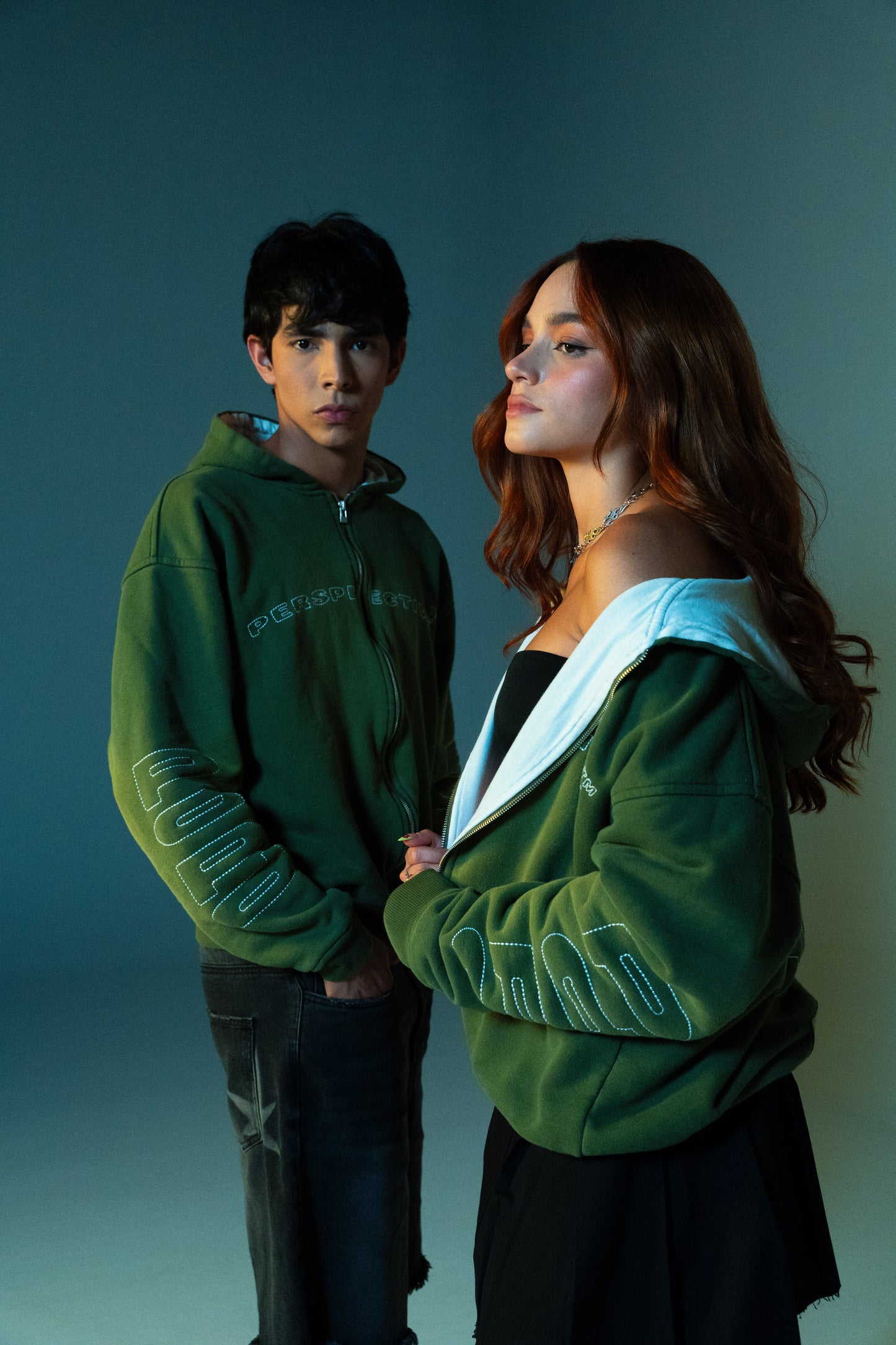 Unbasic Greenish Hoodie 07