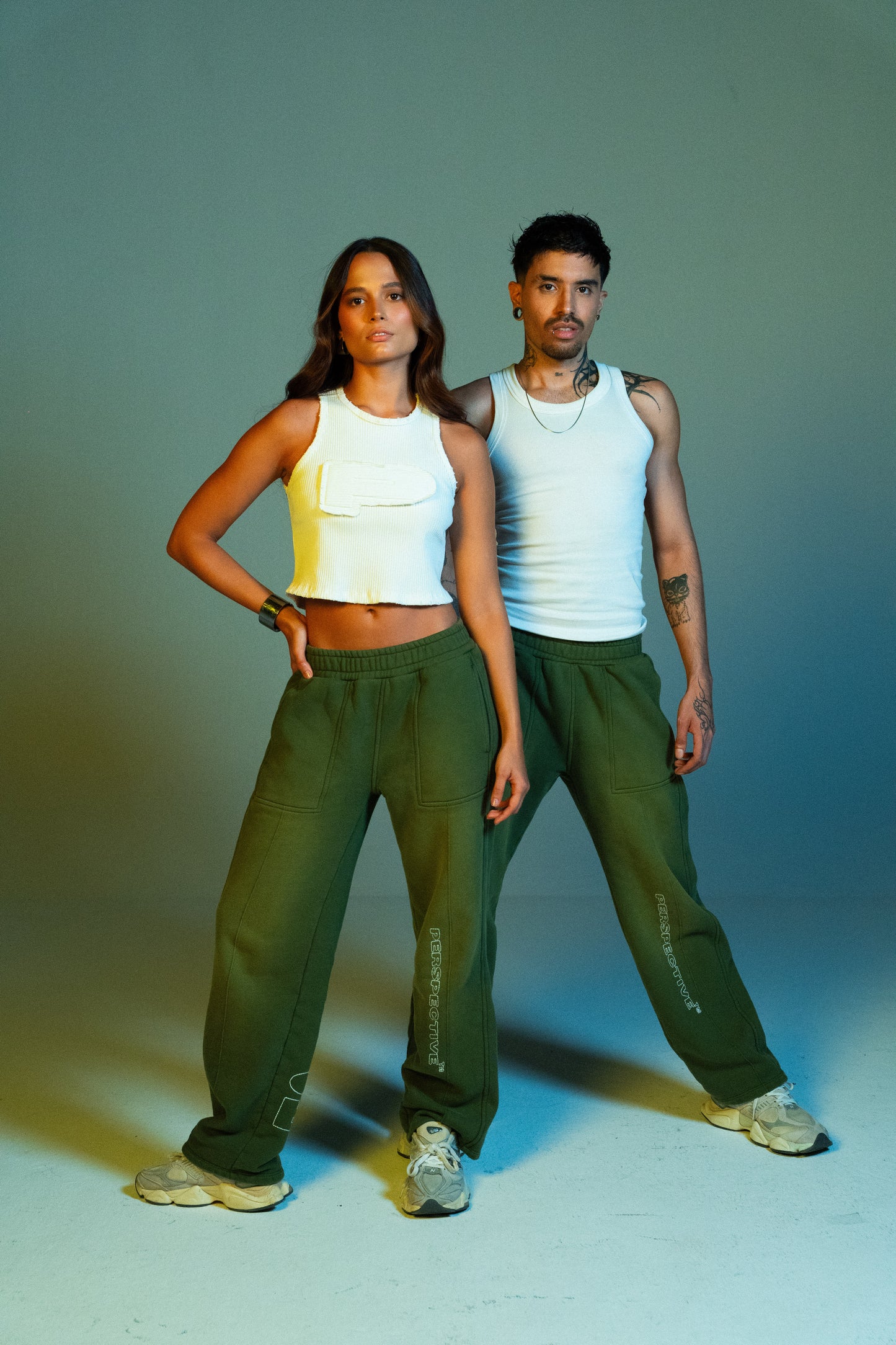 Unbasic Greenish Sweat Pants 05