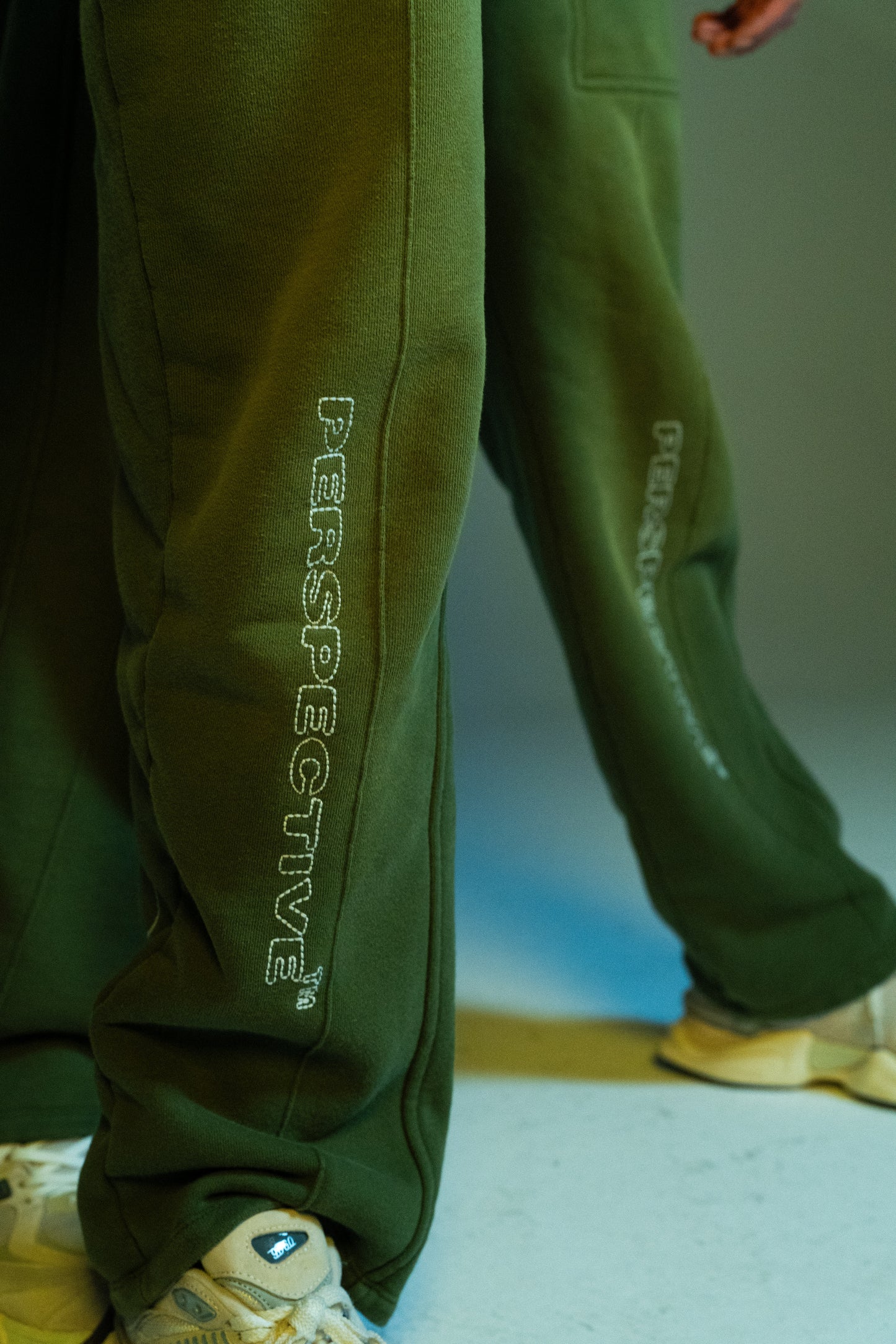 Unbasic Greenish Sweat Pants 05