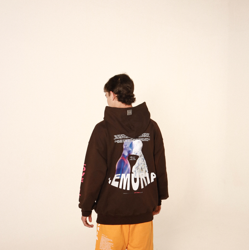 "Brown Lemuria" Hoodie