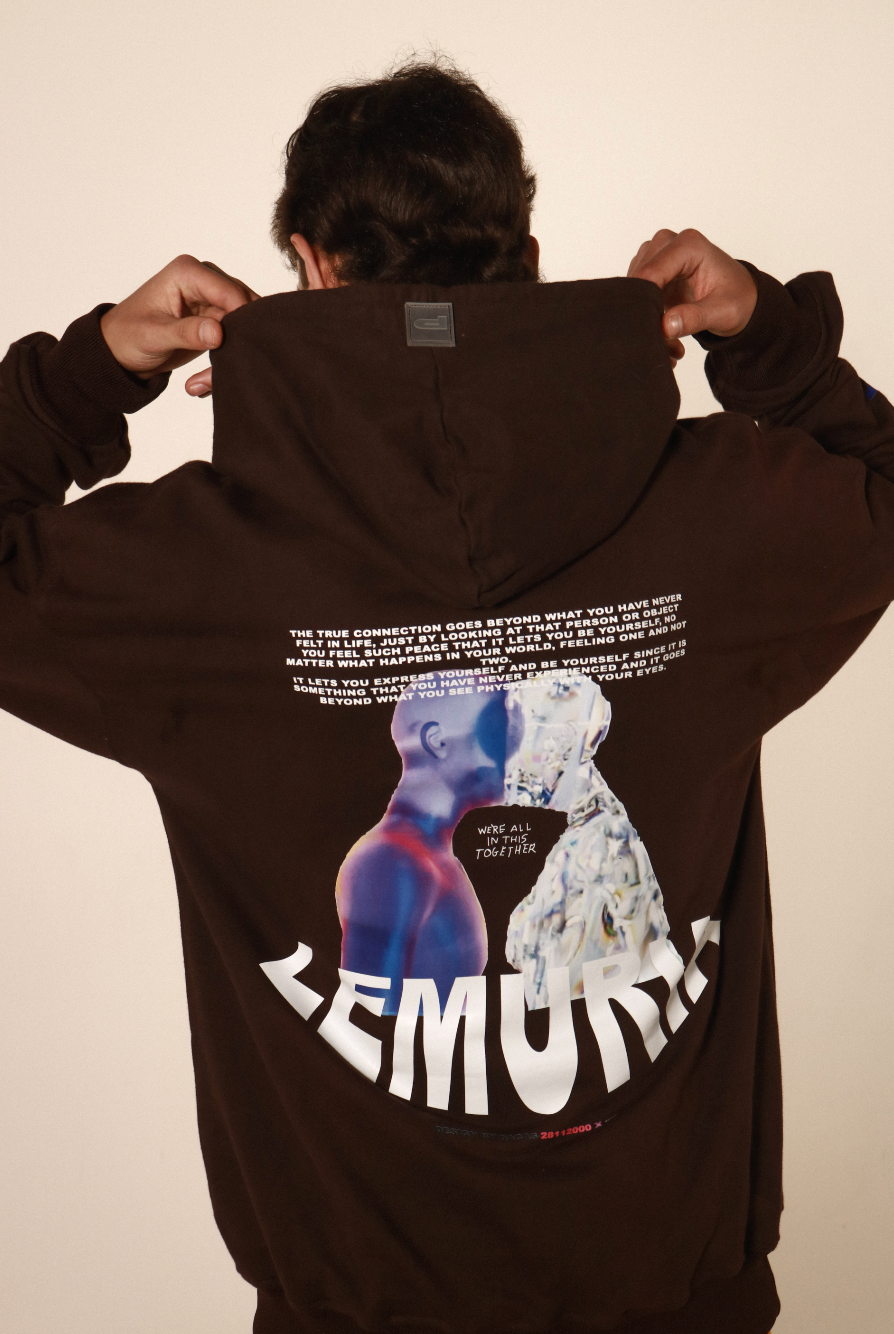 "Brown Lemuria" Hoodie