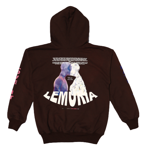 "Brown Lemuria" Hoodie