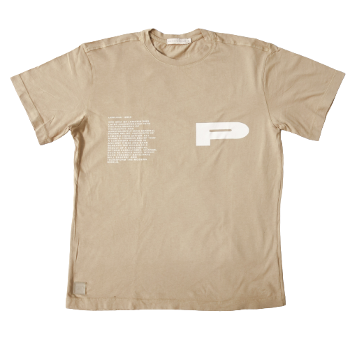 "Beige Lemuria" T-Shirt 