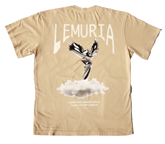 "Beige Lemuria" T-Shirt 