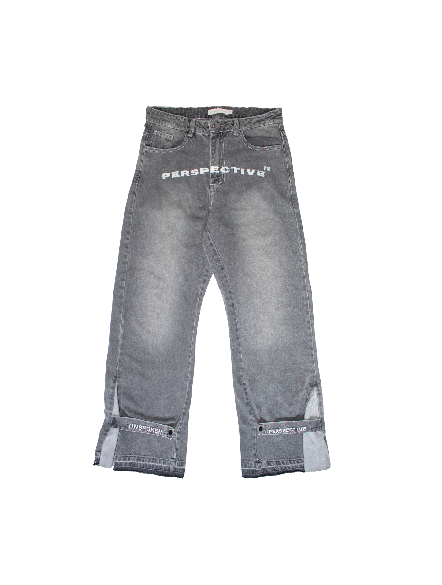 “UNSPOKEN” flair jean