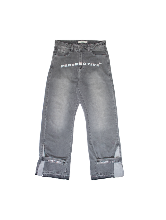 “UNSPOKEN” flair jean