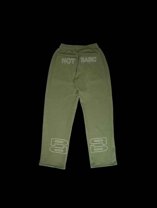 Unbasic Greenish Sweat Pants 05