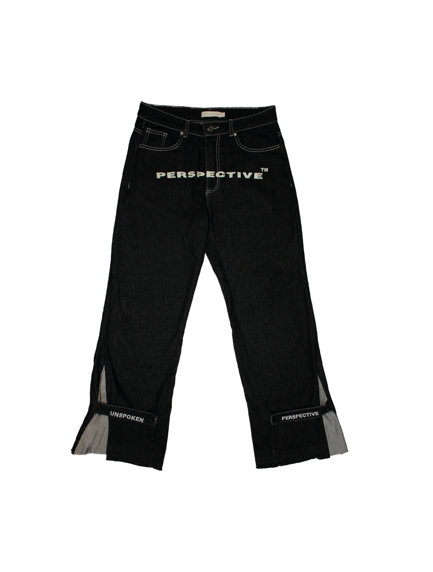 “UNSPOKEN” flair jean (friends & family)
