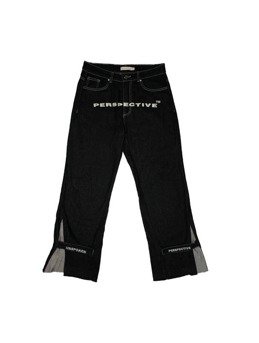 “UNSPOKEN” flair jean (friends & family)