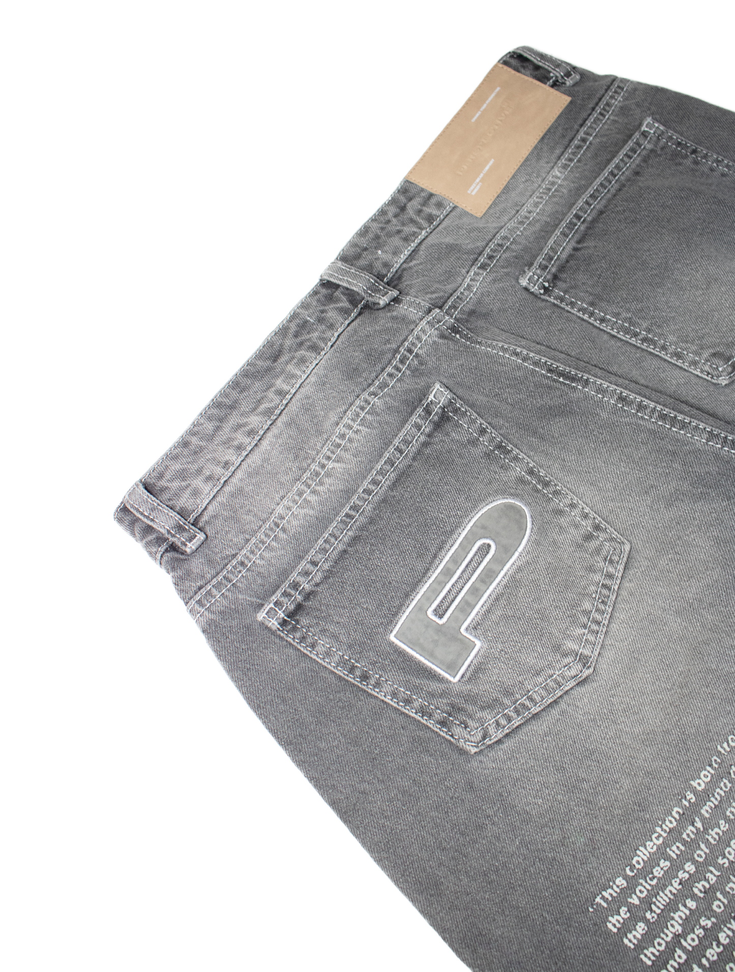 “UNSPOKEN” flair jean